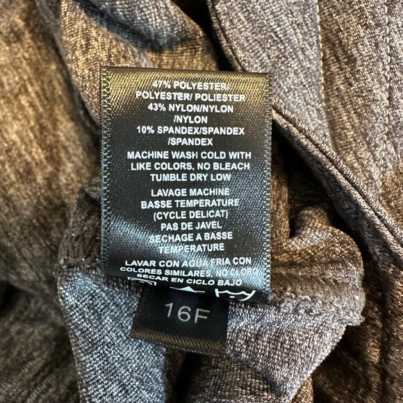 Kühl Womens Gray Heathered Drawstring Cargo Knit Pull On Pants Size 2 - Picture 11 of 12